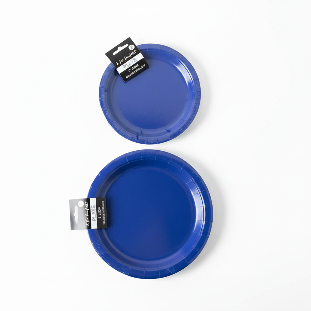 Paper Plates 7" Plain Colors