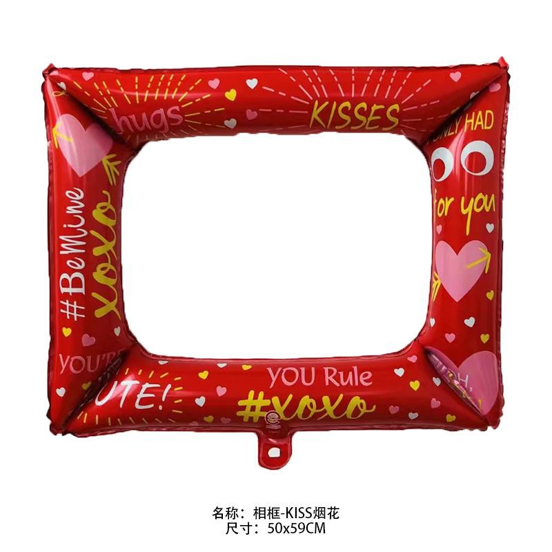 Photoframe xoxo Valentines Balloon