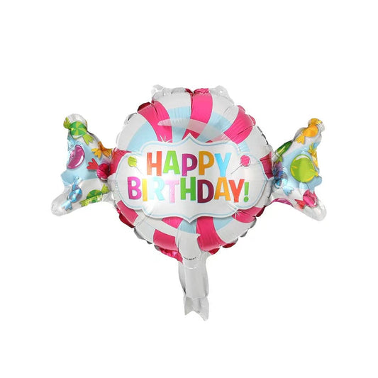 Happy Birthday Candy Stick Balloon