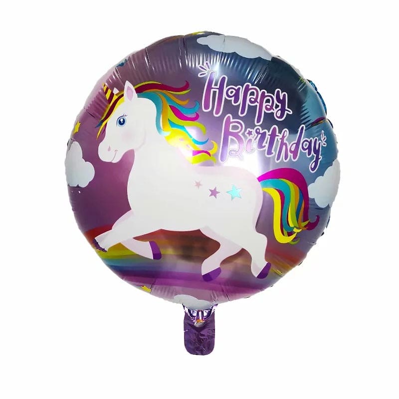 Happy Birthday Unicorn Balloon