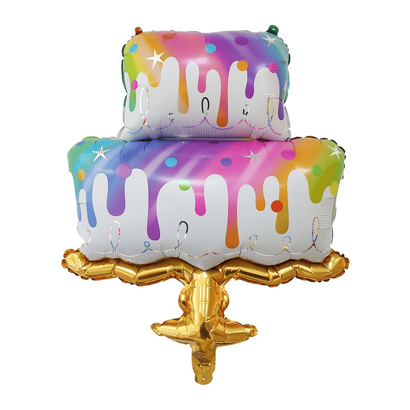 Rainbow Cake Balloon