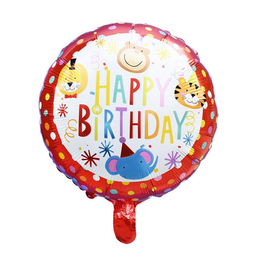 Happy Birthday Animal Balloon