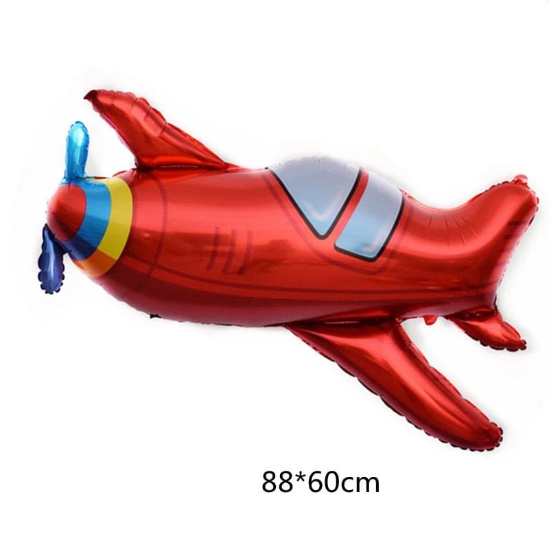 Red Airplane Balloons