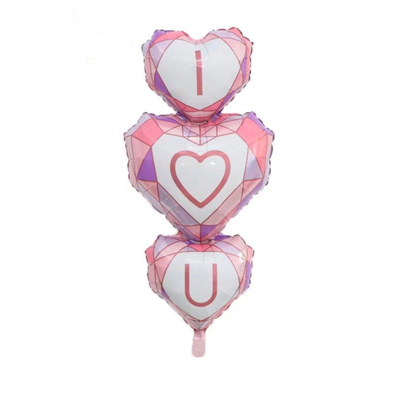 I heart You 3 Layered Balloon