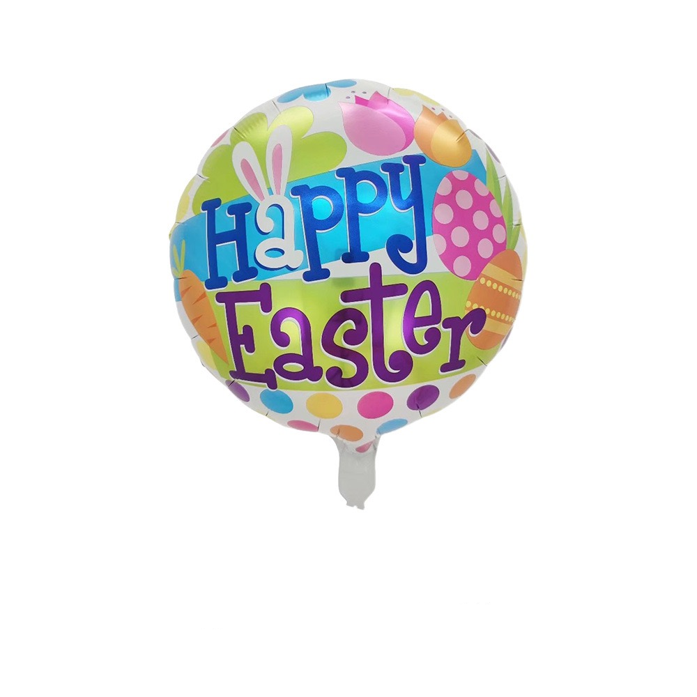 Happy Easter Colorful Balloon