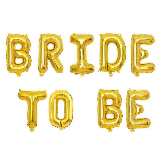 Bride to Be Balloon Set