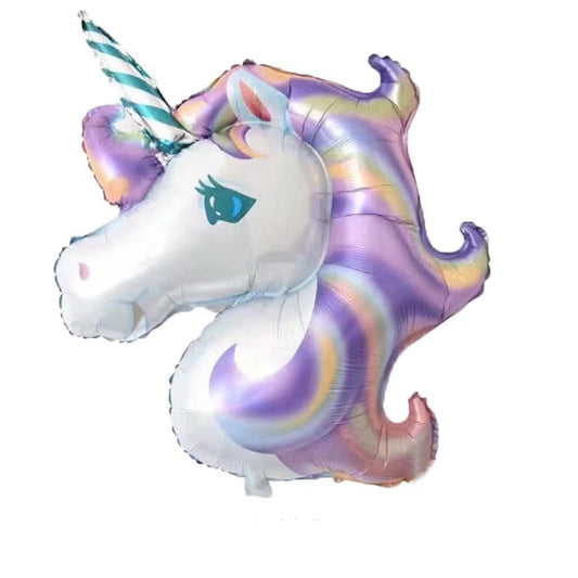 Purple Gradient Unicorn Balloon