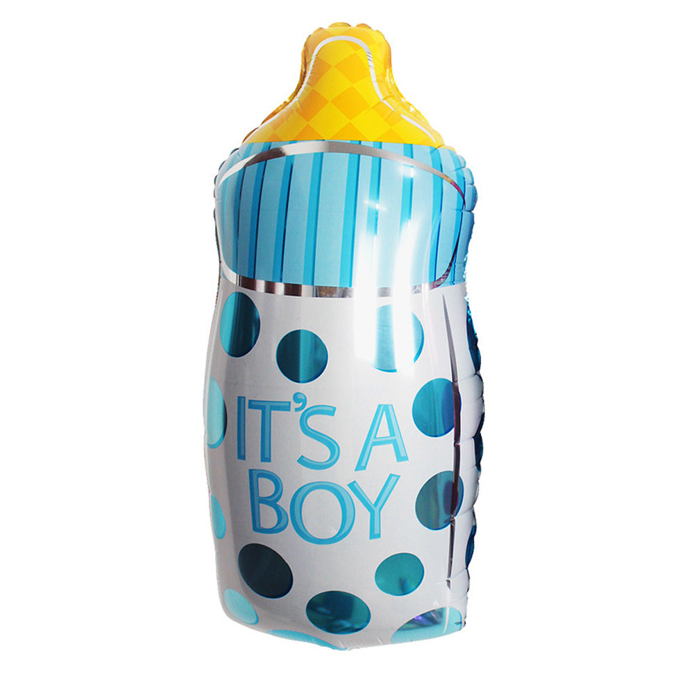 Milk Bottle Its a Girl/Boy Balloon