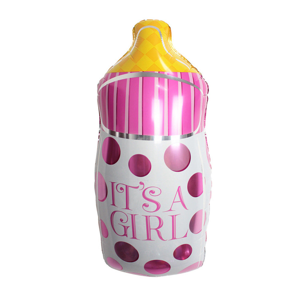 Milk Bottle Its a Girl/Boy Balloon