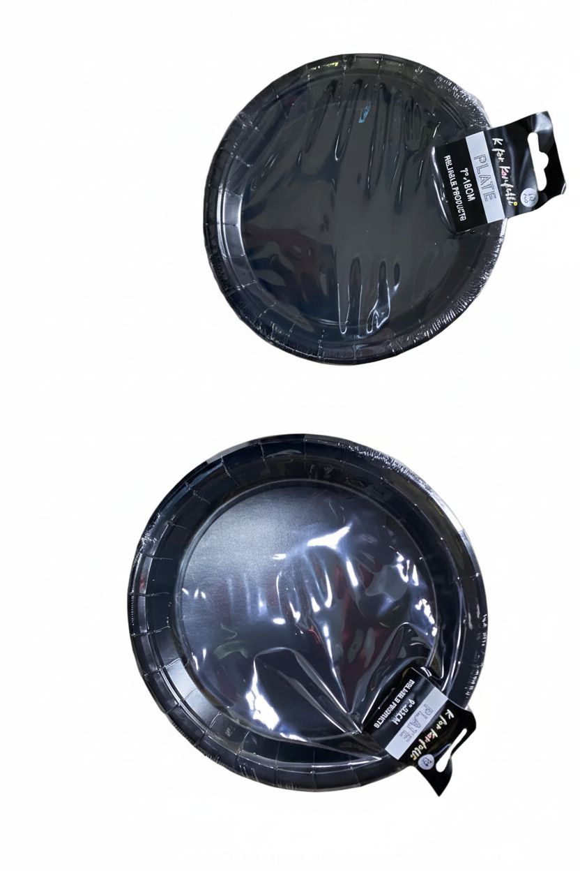 Paper Plates 9" Plain Colors