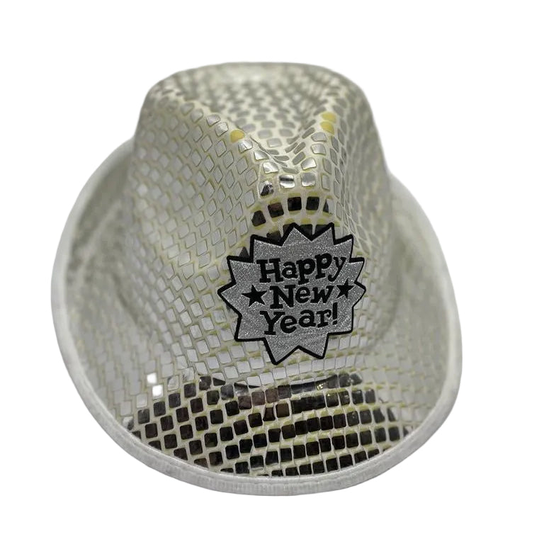 Fabric Happy New Year Hat