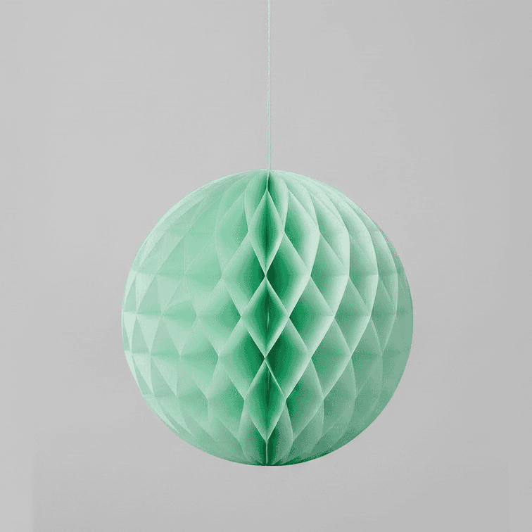 Paper Honeycomb Lantern Balls