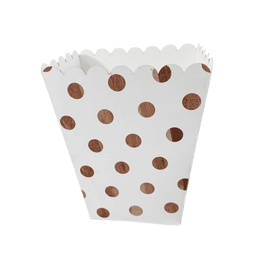 Dotted Shiny Popcorn Boxes