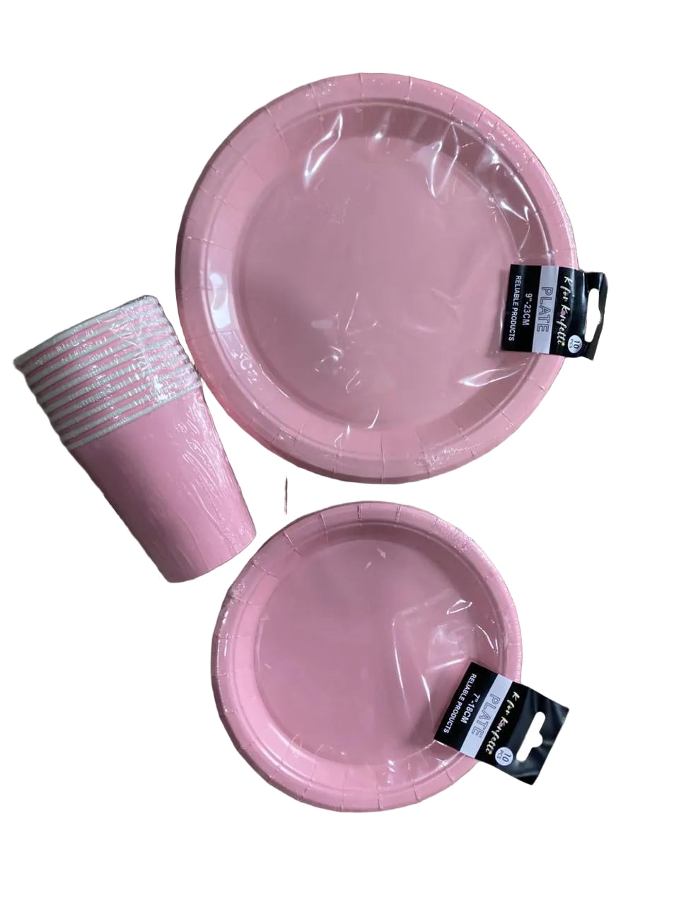 Paper Plates Cups Set