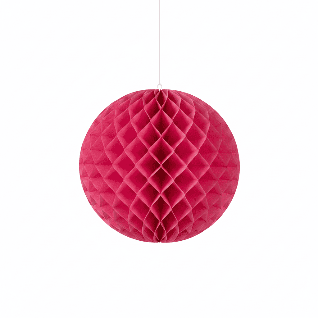 Paper Honeycomb Lantern Balls