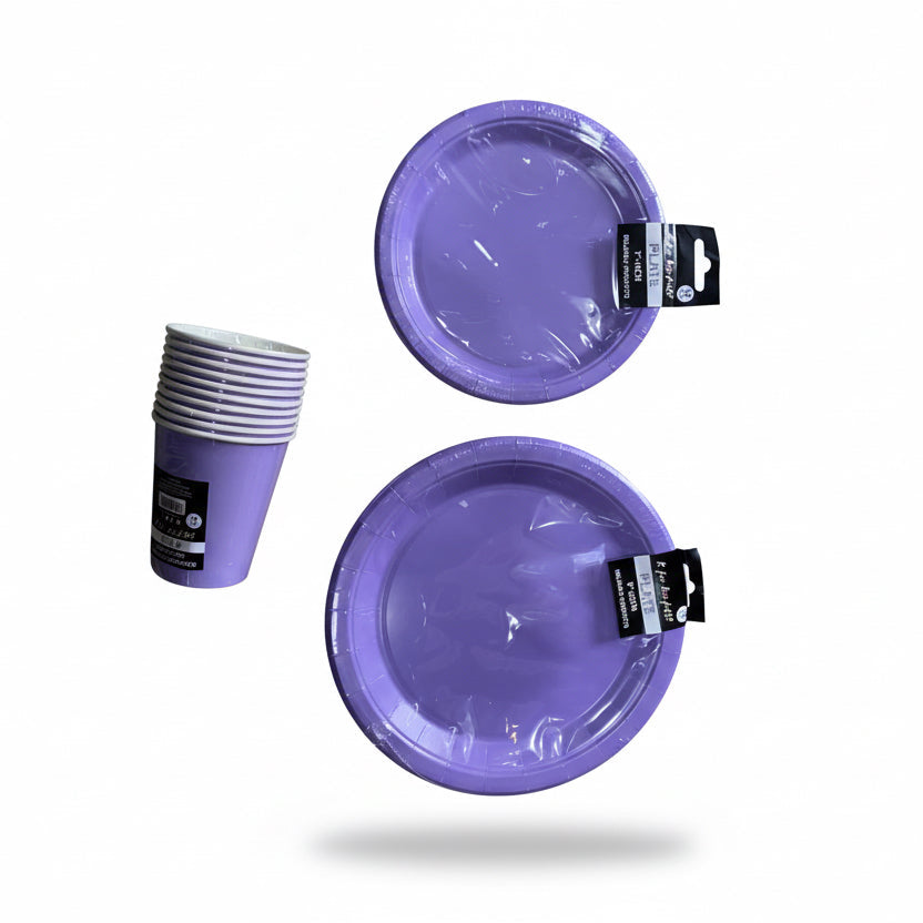 Paper Plates Cups Set