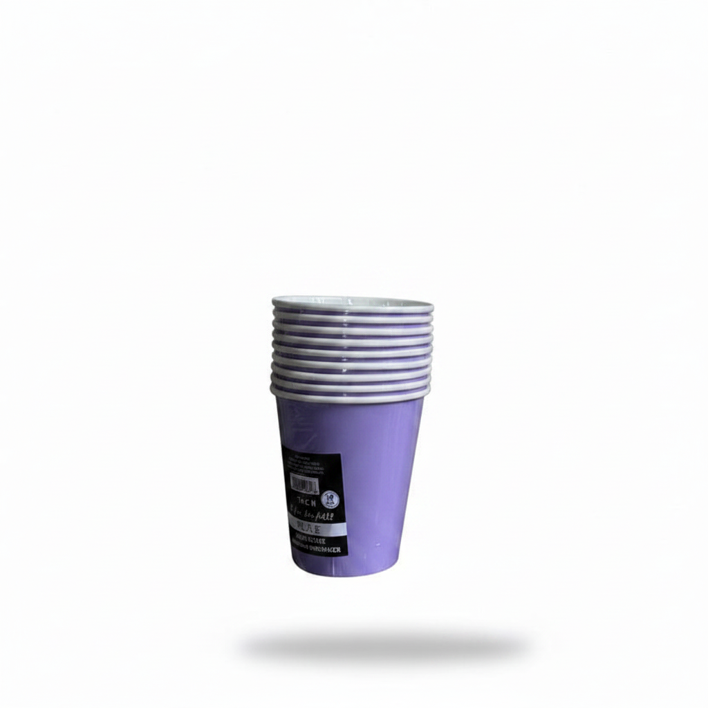Paper Cups Plain Colors