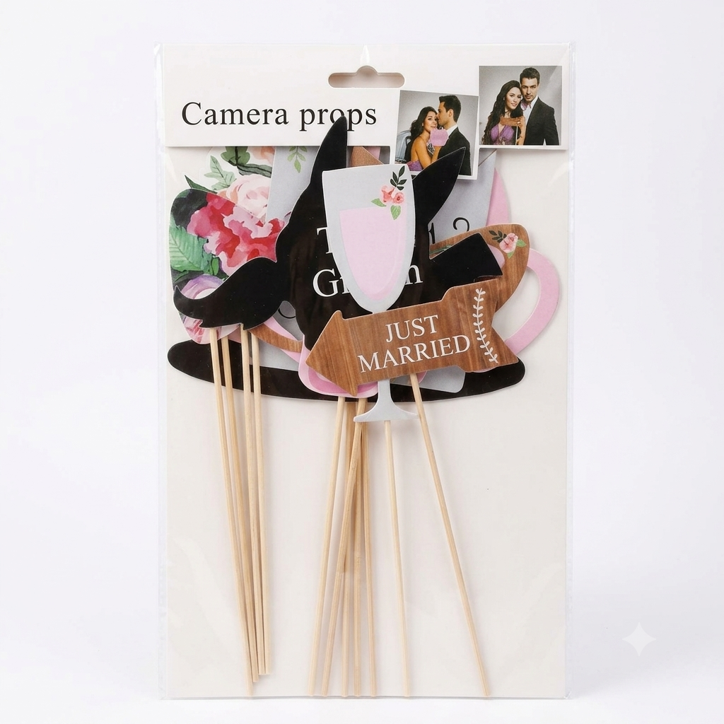 Wedding Camera Props Set 12 Pieces