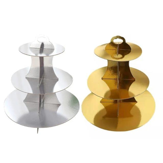 Cupcake Stand Metallic