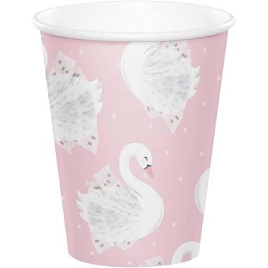 Swan Pink Paper Cup