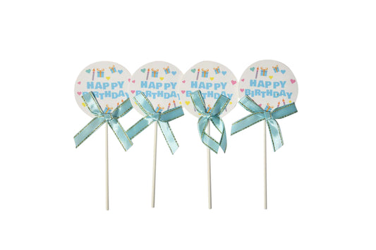 Happy Birthday Cupcake Toppers - My Store