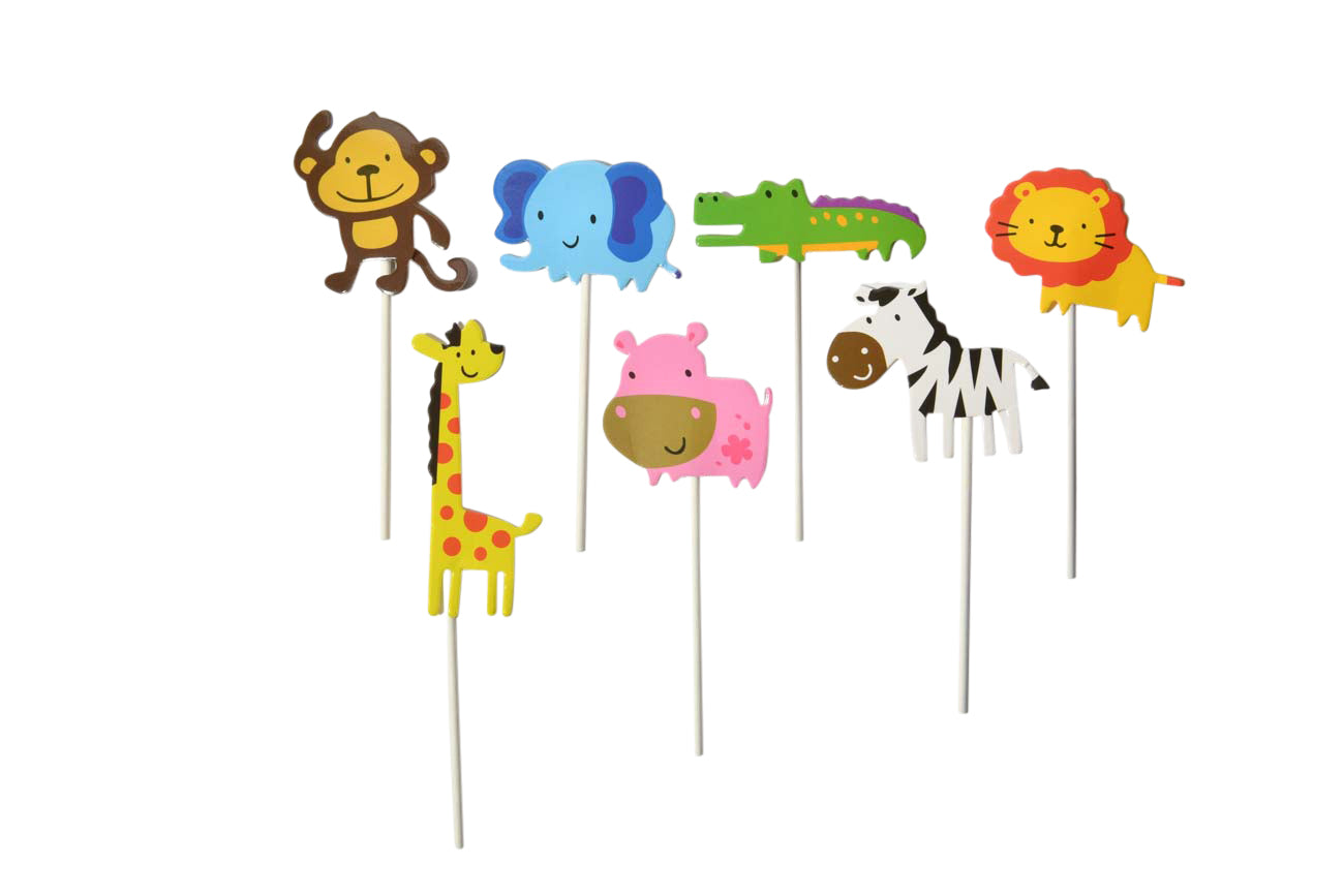 Zoo Cake Toppers - My Store