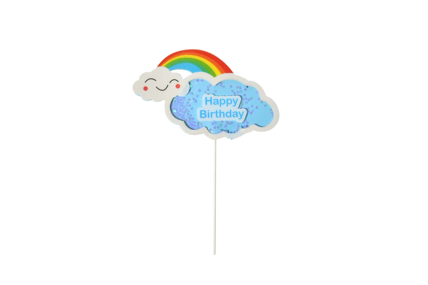 Rainbow filled Confetti Cake Tipper - My Store