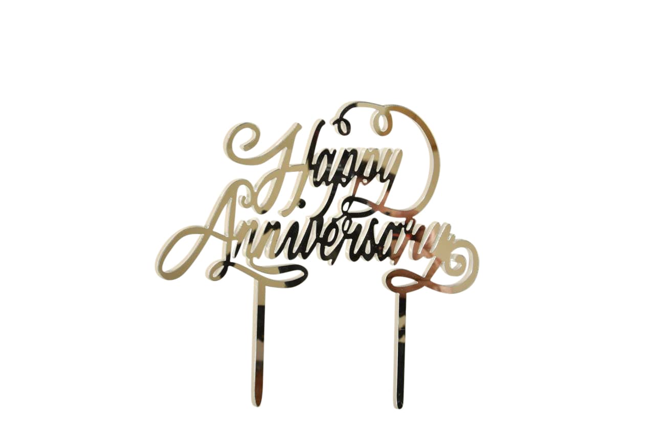 Happy Anniversary Cake Toppers - My Store