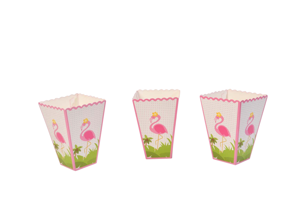 Flamingo Popcorn Boxes - My Store