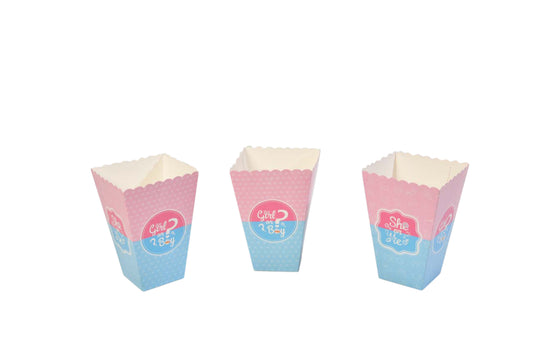 Gender Reveal Popcorn Box - My Store