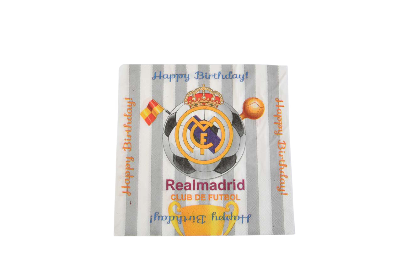 Real Madrid Napkins - My Store