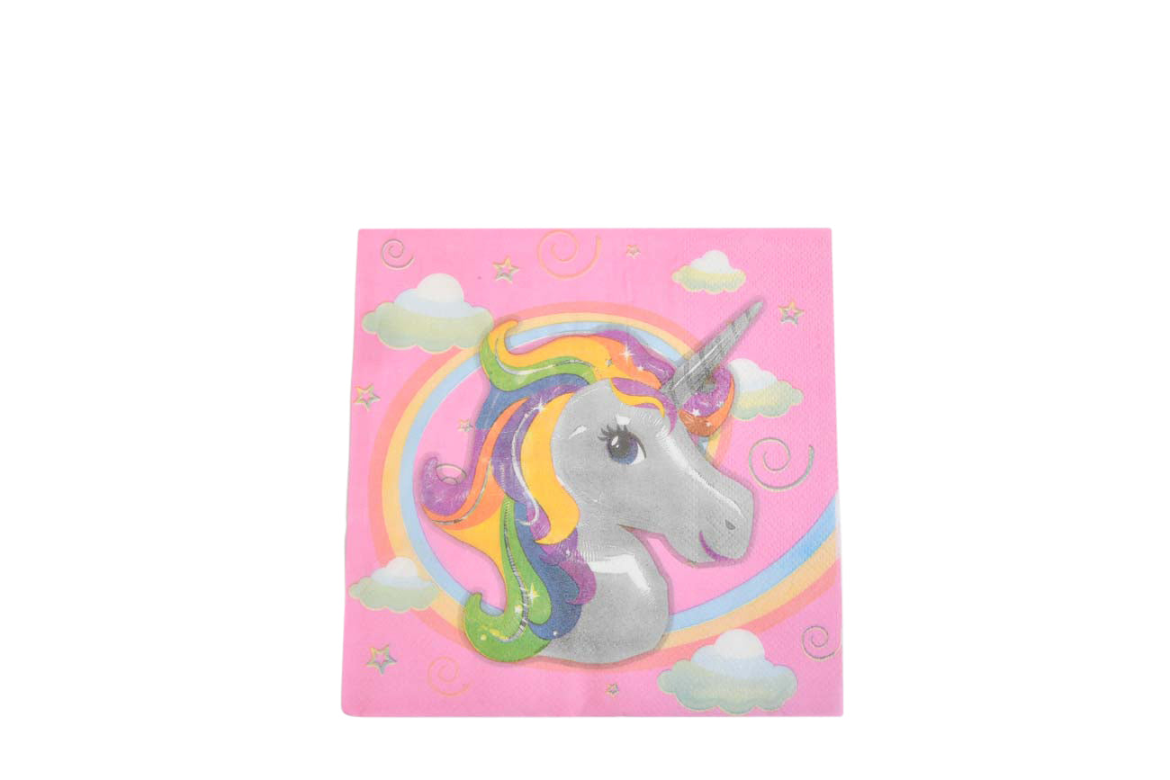 Unicorn Pink Napkins - My Store