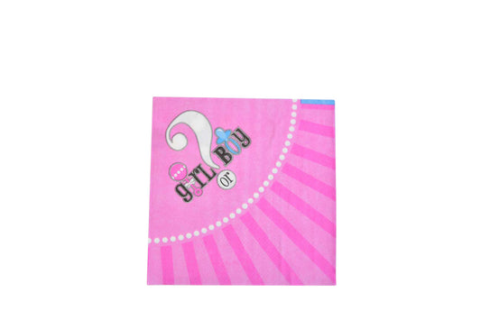 Gender Reveal Napkins - My Store