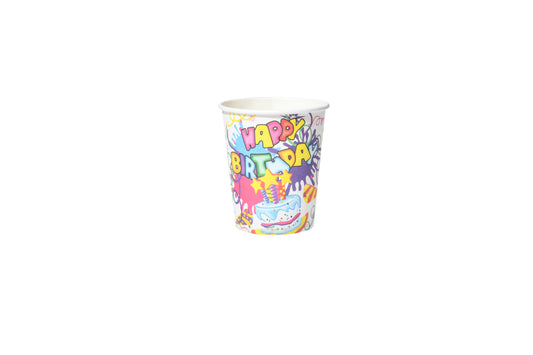 Colorful Happy Birthday Paper Cup - My Store