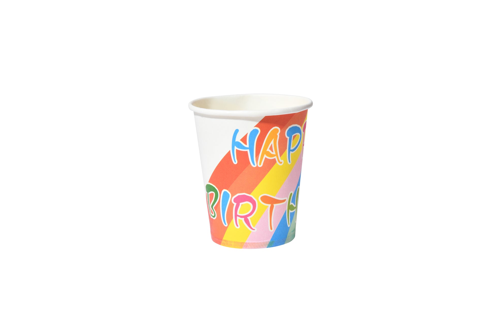 Rainbow Happy Birthday Paper Cups - My Store