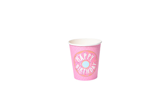 Happy Birthday Donut Paper Cup - My Store