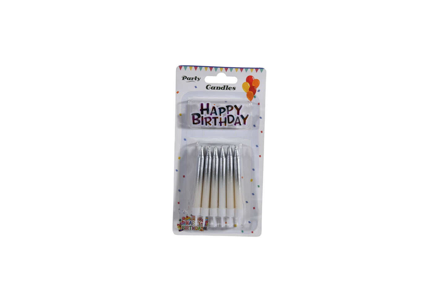 Happy Birthday and Candle Set - My Store