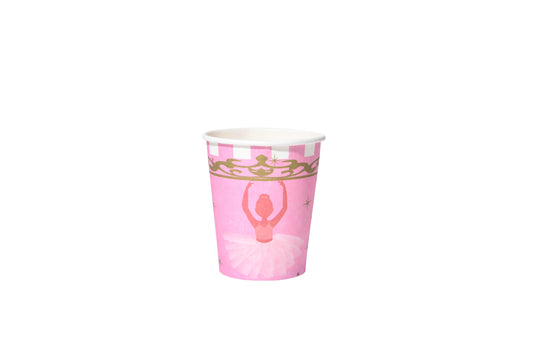 Pink Ballerina Paper Cups - My Store