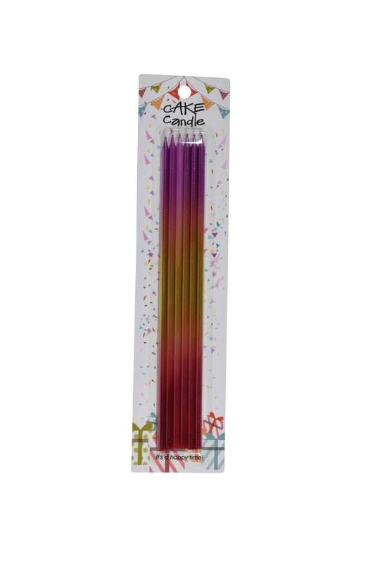 Gradient long Candles - My Store