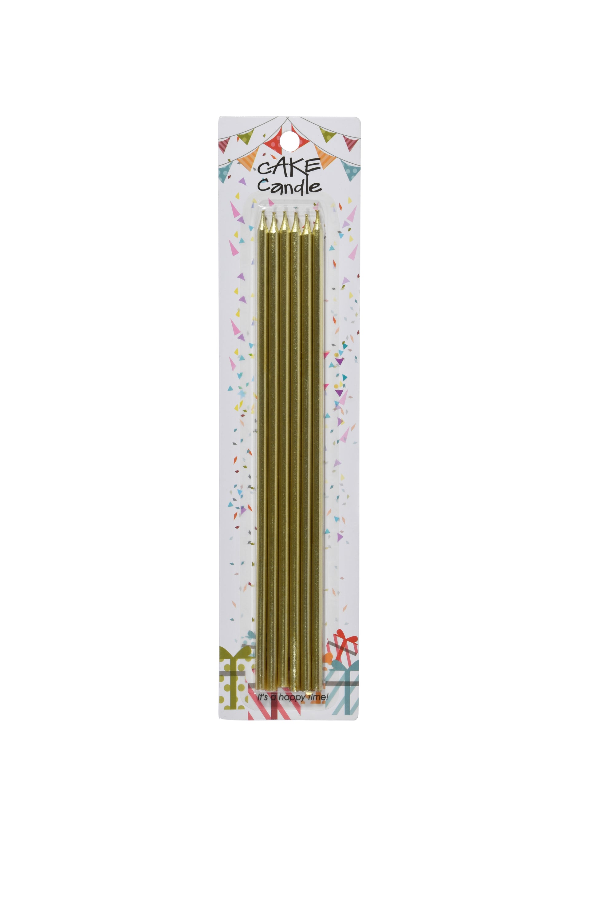 Metallic Long Candles - My Store