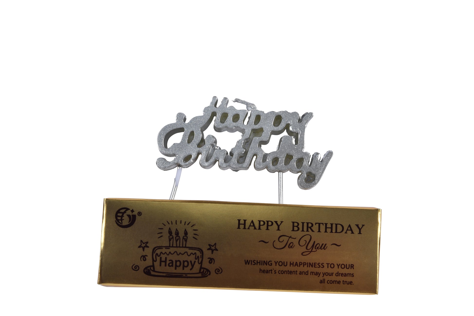 Happy Birthday Block Candles - My Store