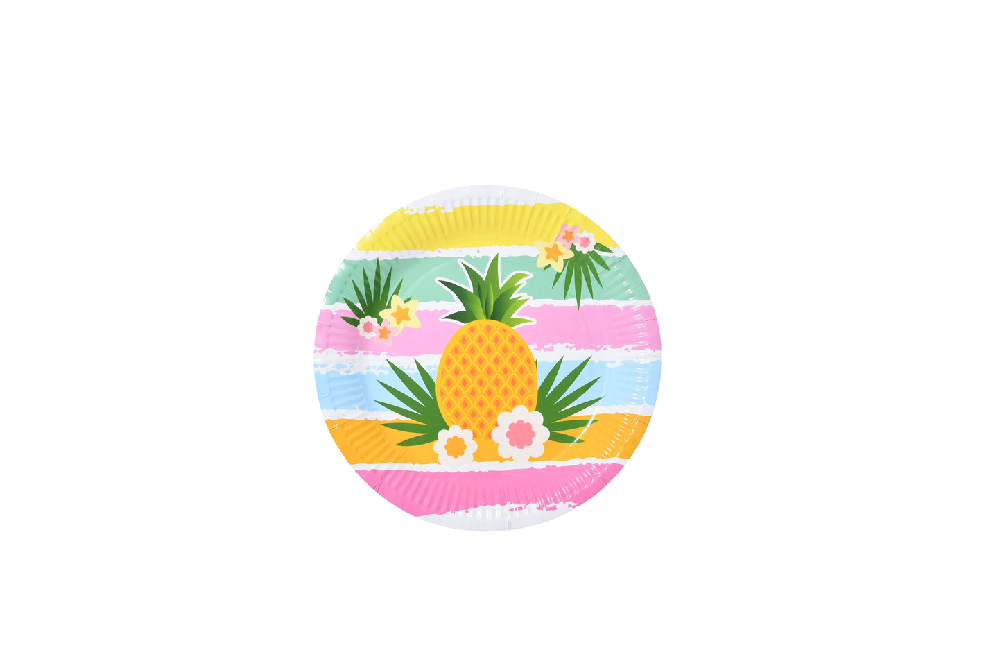 Pineapple Tropical Paper Plates - My Store