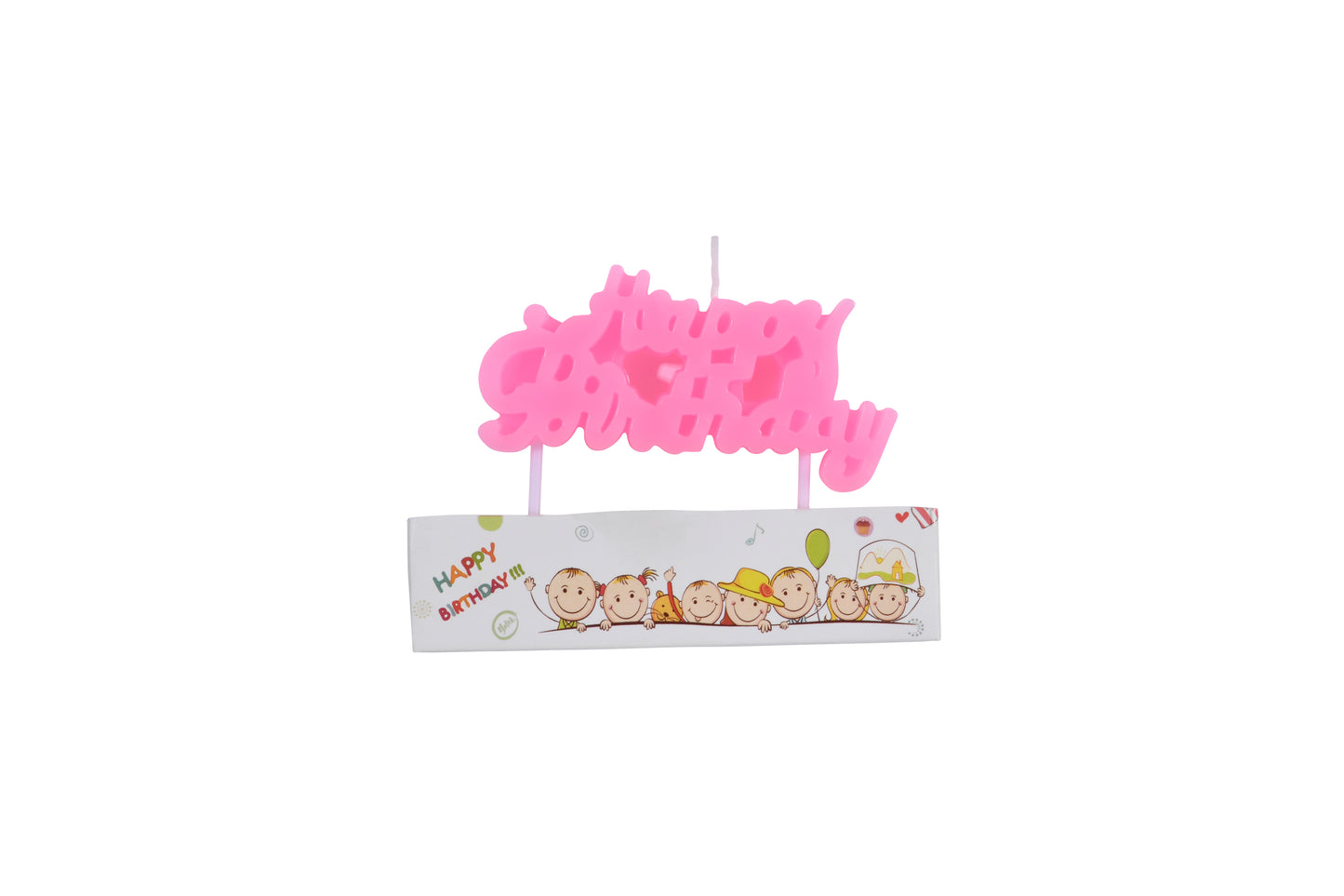 Happy Birthday Block Candles - My Store