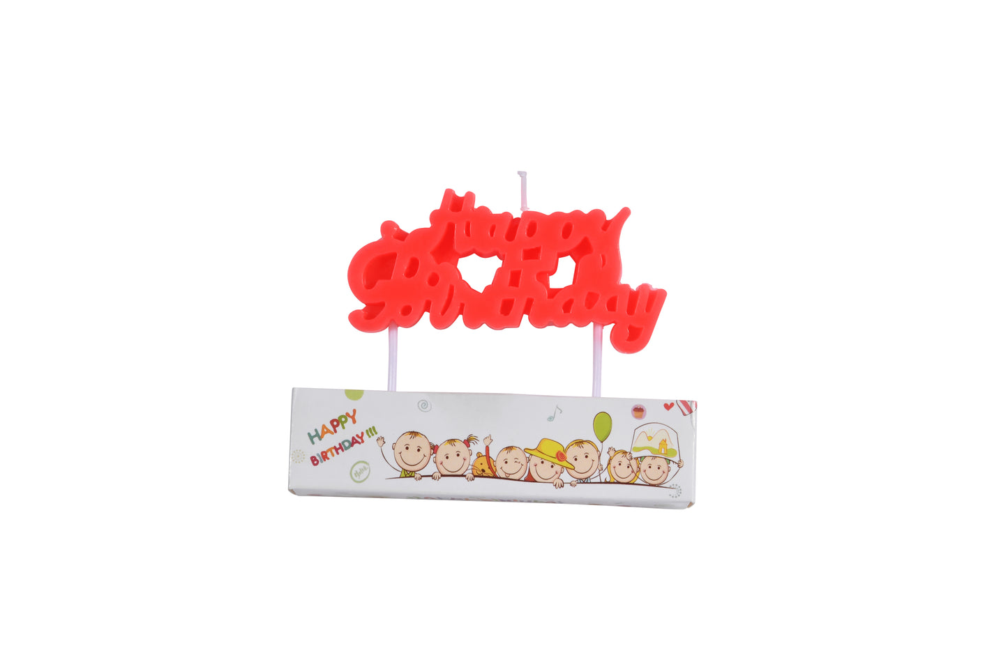 Happy Birthday Block Candles - My Store