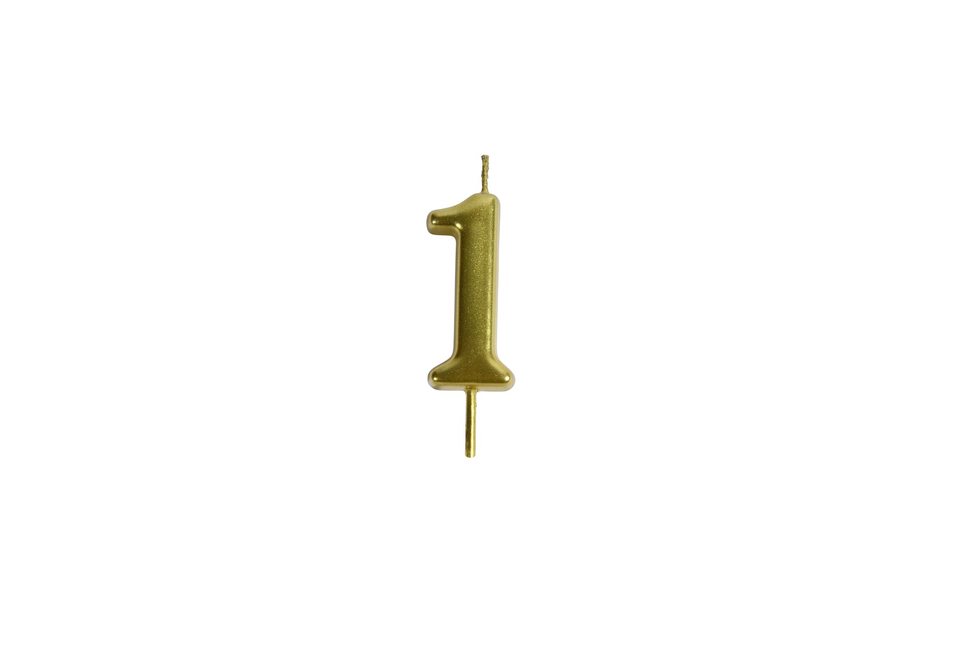 Gold Number Candles - My Store