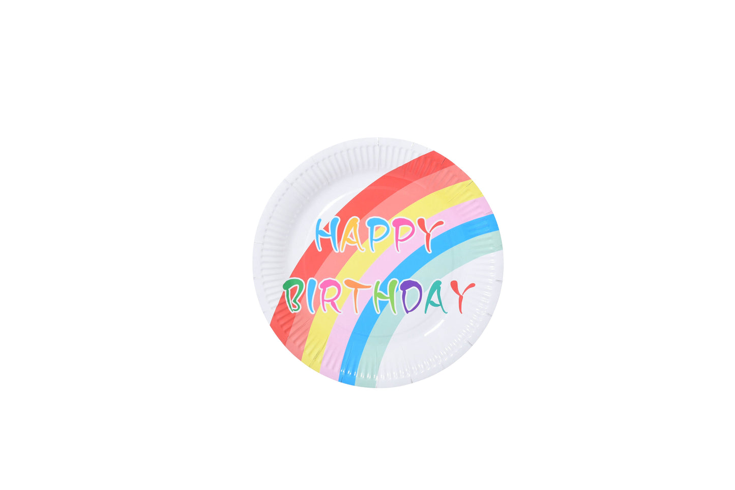 Rainbow Birthday Plates - My Store