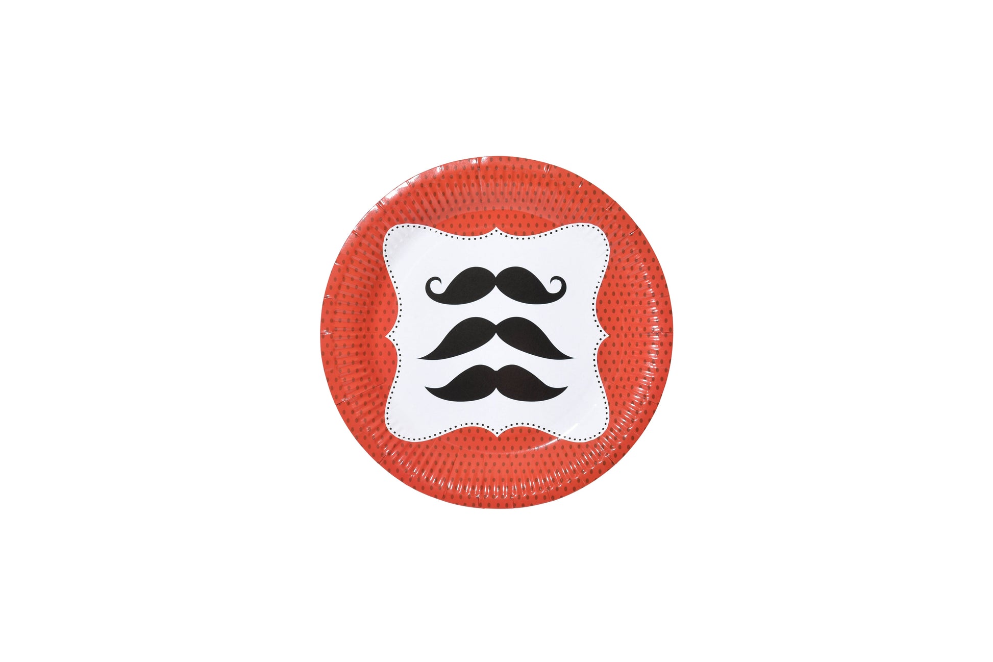 Moustache Paper Plates - My Store