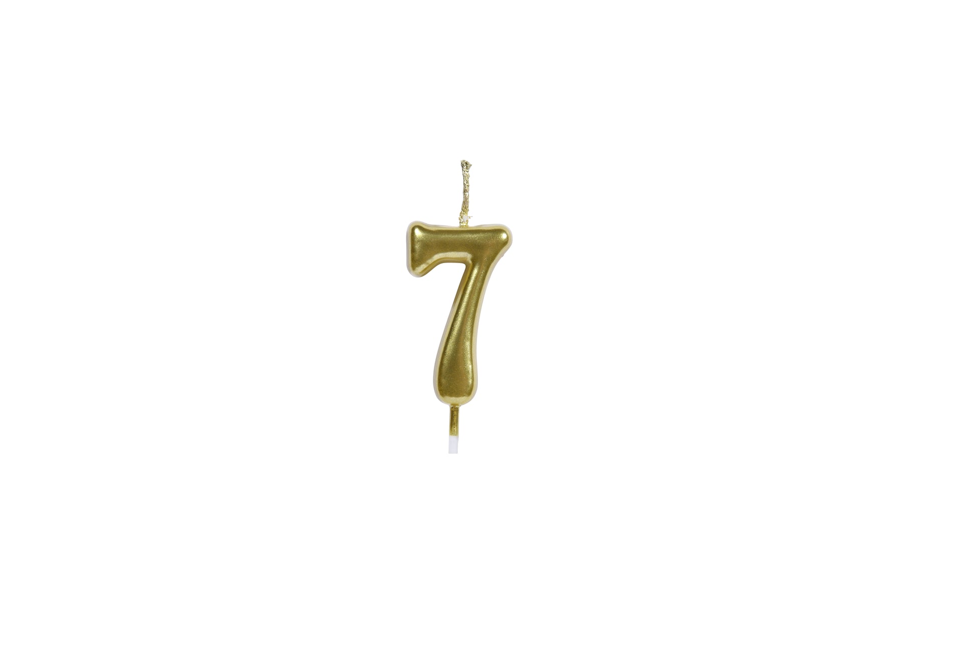 Gold Number Candles - My Store