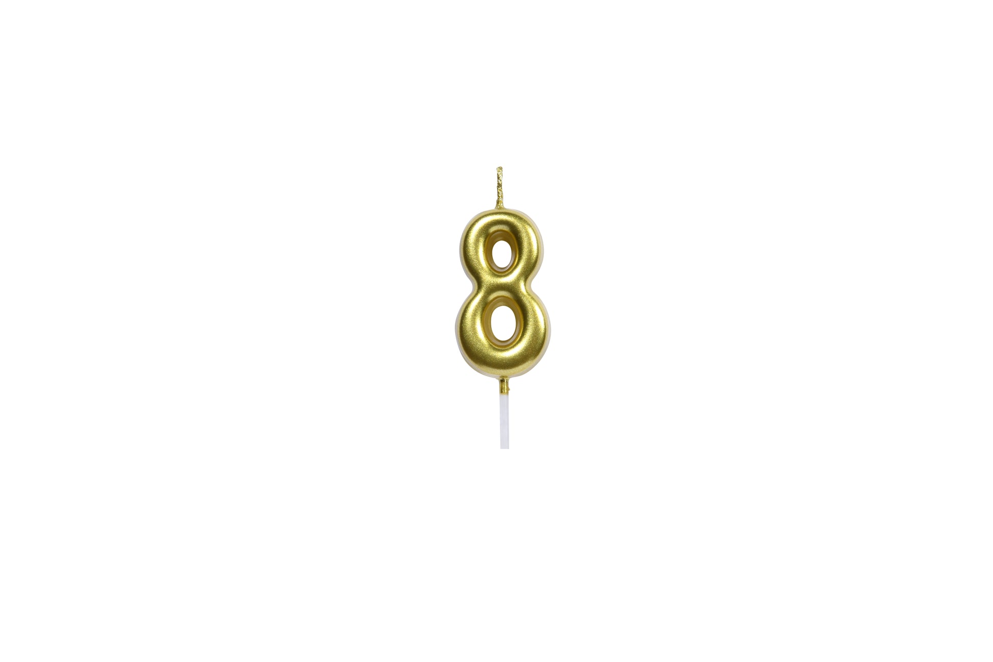 Gold Number Candles - My Store