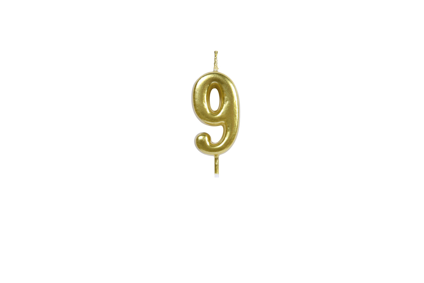 Gold Number Candles - My Store